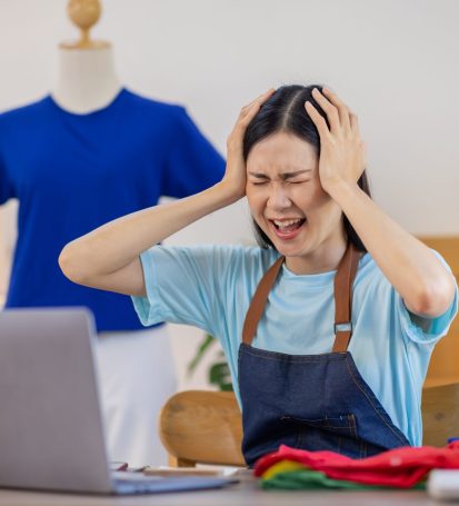 Small business owner isn't getting clients because of poor marketing strategy